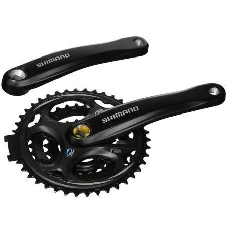 TRIPLE PLATO SHIMANO FC-M311 24/34/42 CUAD NEGRO 0150. TRP0019 - Imagen 1