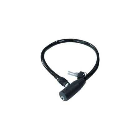 CANDADO DE CABLE 27"" CABEZA PLASTICA 75cm CAN0007