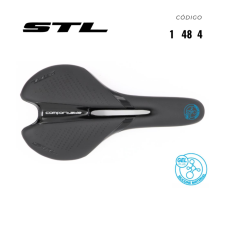GALAPAGO (SILLIN) STL COMFORTABLE GEL QF-3098 NEGRO PROSTATIC