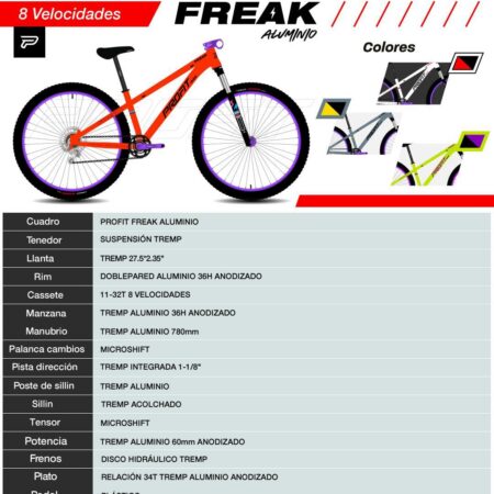 Profit Freak Bicicleta de Stunt de 8 Velocidades - Imagen 6