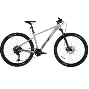 Silver Scott Aspect 15 29-inch mountain bike.