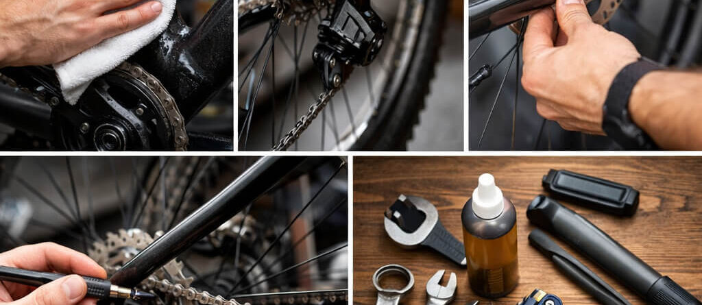 Mantenimiento básico para una bicicleta